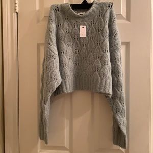 A cozy knit sweater. Bought from Topshop.